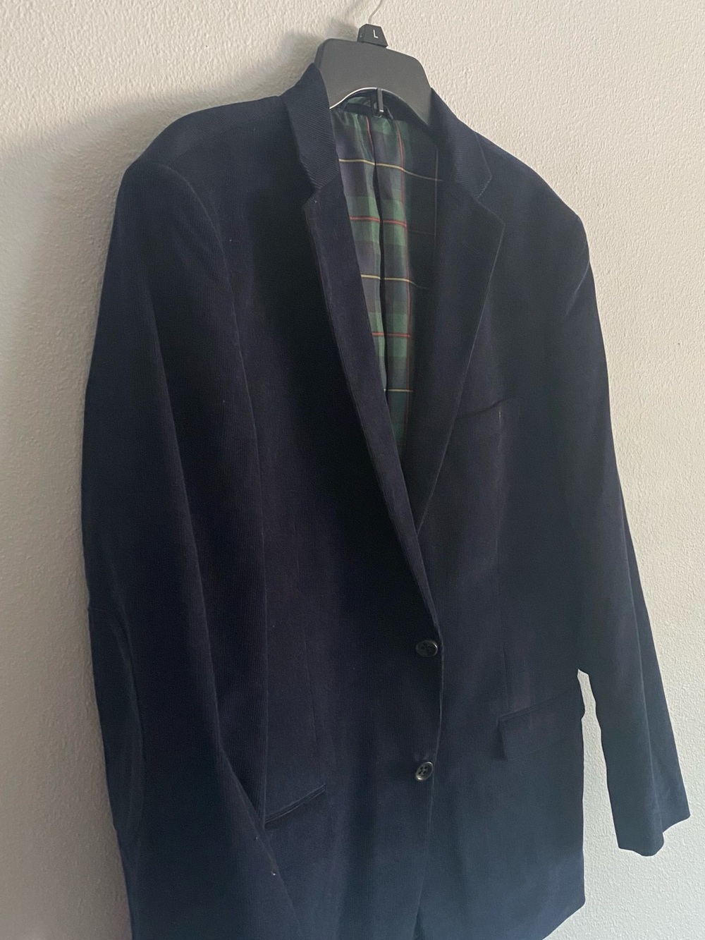 Men's NavyCorduroy Blazer - Classic Navy a Sport Coat